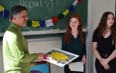 März 2017: Besuch aus Nepal